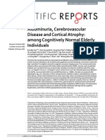 Albuminuria, Cerebrovascular Disease and Cortical Atrophy: Among Cognitively Normal Elderly Individuals