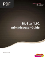 Biostar 1.92 Administrator Guide en