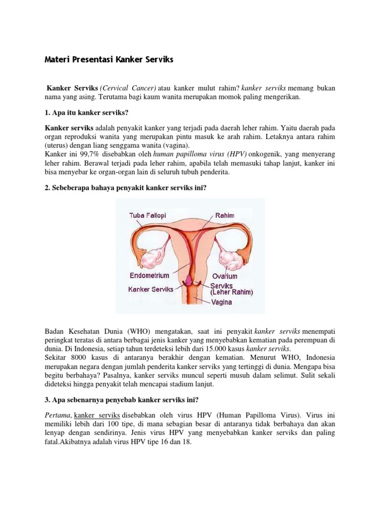 Otak Disebabkan Oleh Kanker