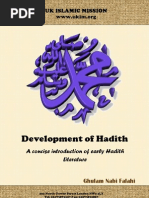 Download Ghulam Nabi Falahi Development of Hadith by latifshaikh20 SN36860460 doc pdf