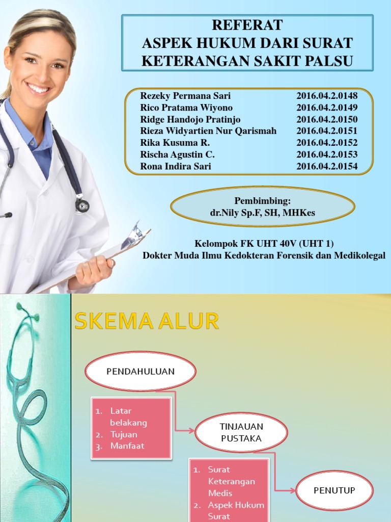 Referat Medikolegal Surat Keterangan Sakit Palsu Rico