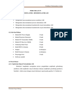 PERCOBAAN IV - Modulator Demodulator AM