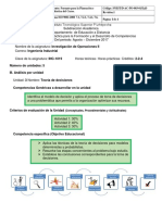 Guia U - 3 Investigación de Operaciones II