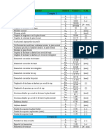 Parametrii angrenajului treptei 1