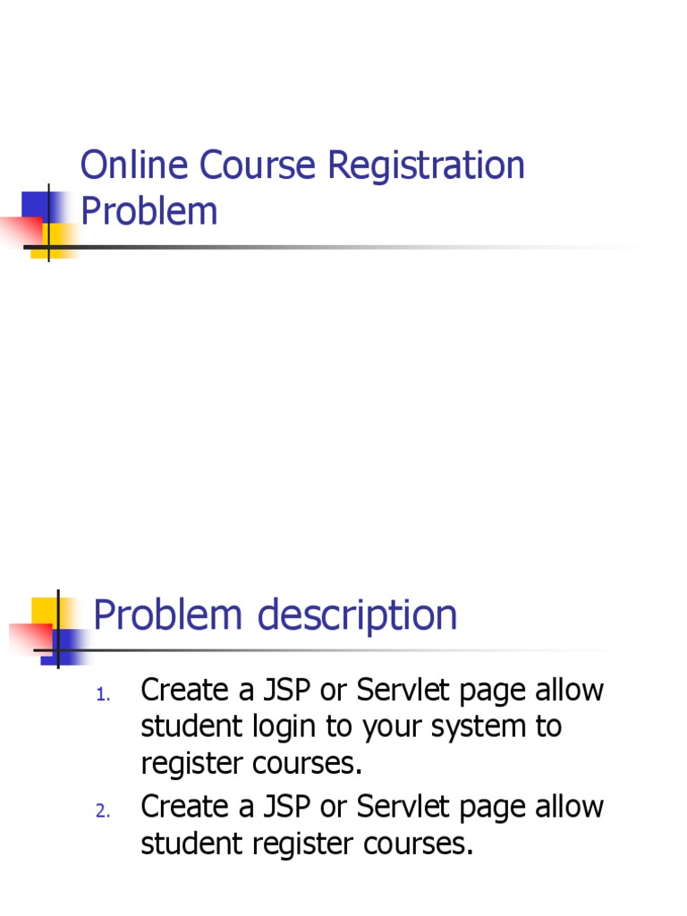 Online Course Registration System | PDF | Computers