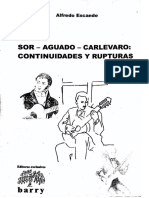 Escande Alfredo Sor Aguado Carlevaro Continuidades y Rupturas PDF