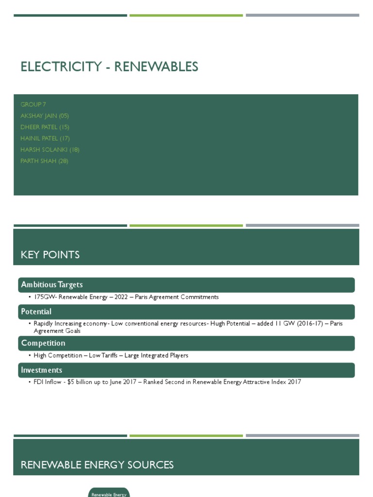 Renewable Energy Market Overview 2022 | PDF | Renewable Energy | Wind Power