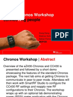ConnecTIng People EZ430 Chronos Workshop