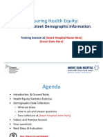 Measuring Health Equity in TC LHIN Hospital Training Presentation