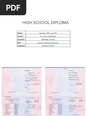 High School Diploma