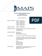 MDMA Assisted Psychotherapy Treatment Manual Version7 19aug15 FINAL