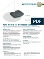 ADSL Modem For Broadband Connection