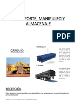 Transporte, Manipuleo y Almacenaje