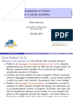 Introduzione Python