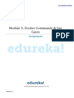 Edureka Module 5 Assignment