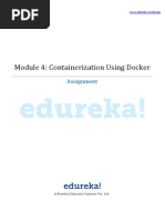 Edureka Module 4 Assignment