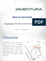 Geología de Uchucchacua: Modelamiento litológico de la mina Casualidad