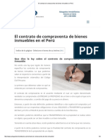 El contrato de compraventa de bienes inmuebles en Perú.pdf