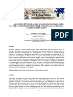 Texto Geografia e Questão Racial