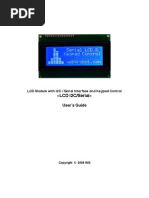 LCD I2C/Serial : User's Guide