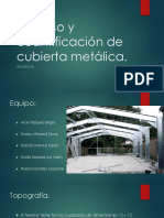 Proceso y Cuantificación de Cubierta Metálica1