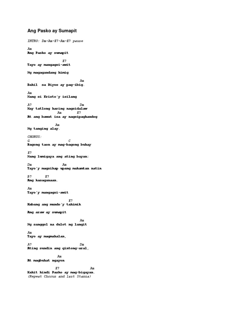 tagalog-christmas-songs-with-chords-pdf