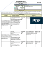 Unidad Educativa "Rodríguez Albornoz": N.-2 Planificación de Unidad Didactica 18