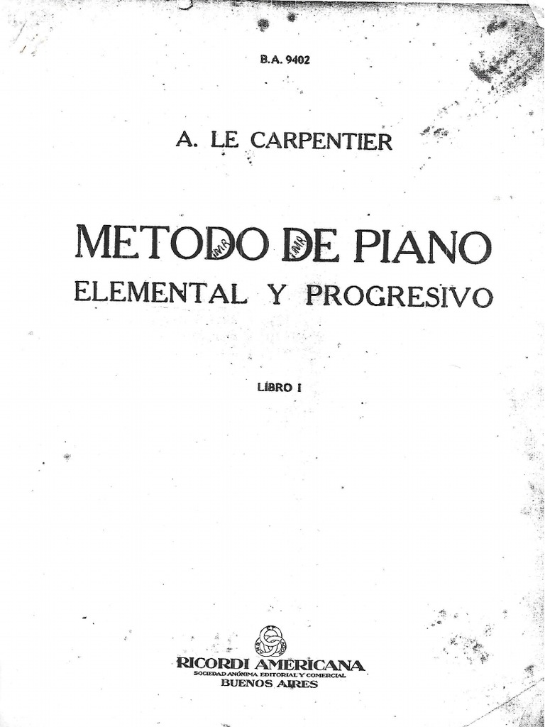 Metodo para Piano | PDF