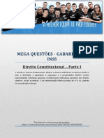 MEGA Questões 01 Constitucional - Focus - InSS