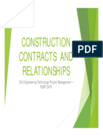 2-Construction Contracts Relationships