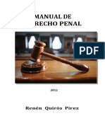 Manual de Derecho Penal Cubano