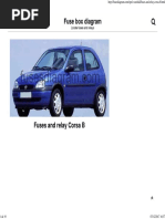 Fuse and Relay Box Diagram Opel_Vauxhall Astra G | Opel ... corsa b fuse box diagram 