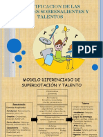 Identificacion de La S Aptitudes Sobresalientes y Talentos