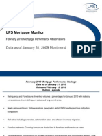 LPS Lender Processing Services Mortgage Monitoring Report Feb 2010