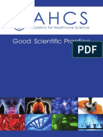 AHCS Good Scientific Practice