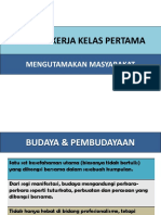 Budaya Kerja Kelas Pertama PDF