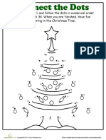 Christmas Dot To Dot Tree