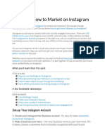 52 Tips How To Market On Instagram