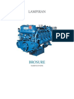 Marine Engine Brochure and Genset Brosure