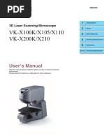 UserManual KeyenceVK X200K