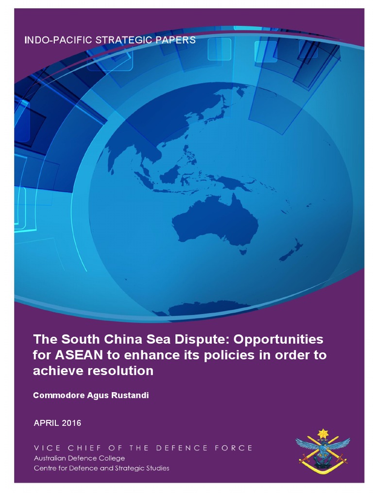 The South China Sea Dispute PDF South China Sea Association Of