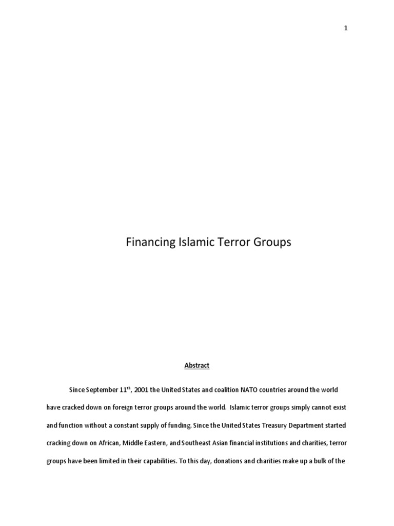 Homeland Security Paper | PDF | Islamic State Of Iraq And The Levant ...