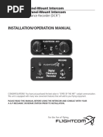 FlightCom 403 Manual