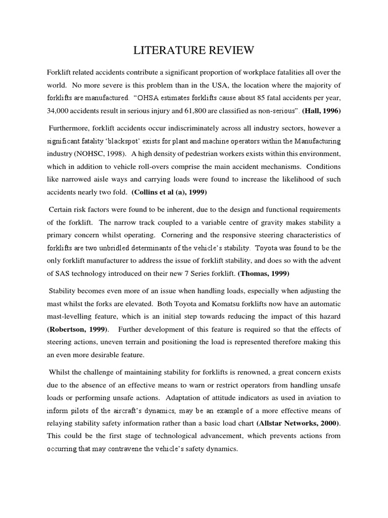 Manual forklift picture