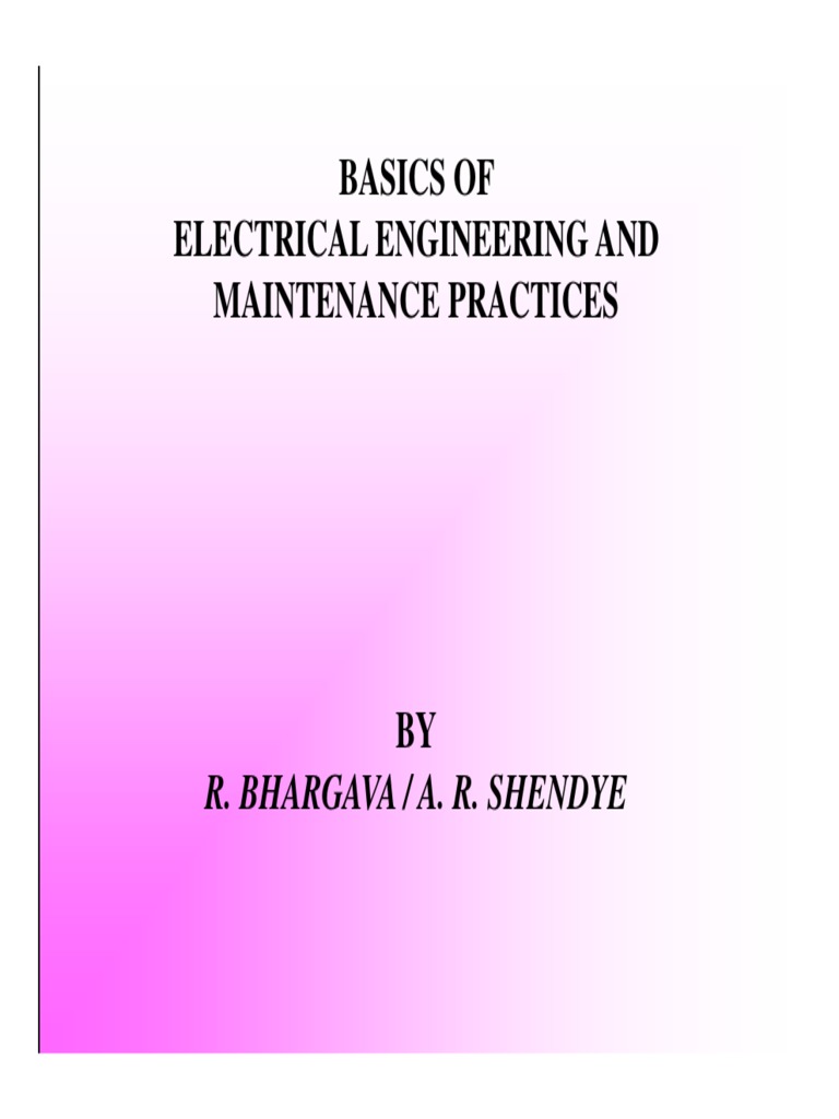 Electrical Maintenance Practices Overview | PDF | Reliability ...