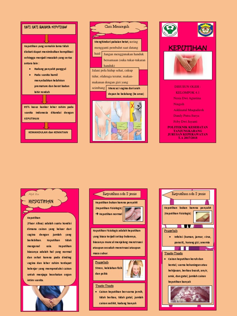 Leaflet Keputihan | PDF