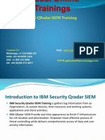 IBM QRadar SIEM Training