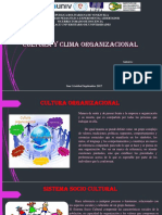 Cultura y Clima Organizacional