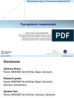 Thyroglobulin Measurement Giovanella