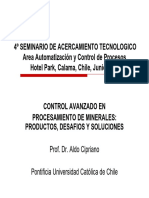 Control Automatico en Procesamiento de Minerales